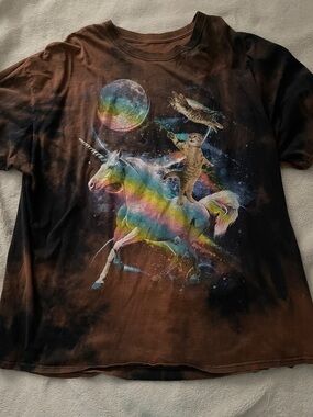 Graphic tee shirt Men’s 2X brown